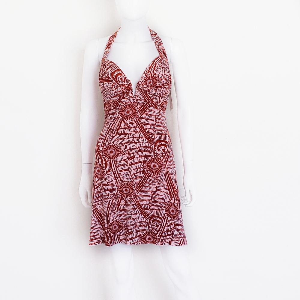 WOMEN'S HALTER MINI DRESS | M